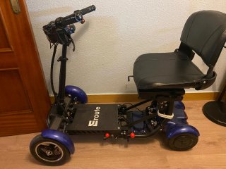 Scooter Eléctrico E-Rove Negro/Azul