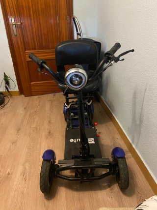 Scooter Eléctrico E-Rove Negro/Azul