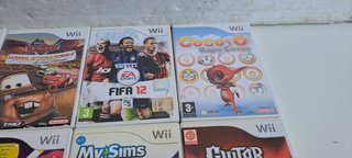 Nintendo Wii Lotto 8 Giochi Originali con Box   TI