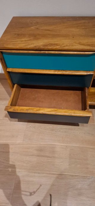 Mobile versatile per soggiorno/ufficio in legno