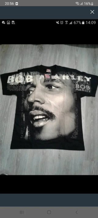 Camiseta nueva Bob Marley Talla L