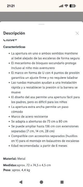 3 Barreras de seguridad para escaleras