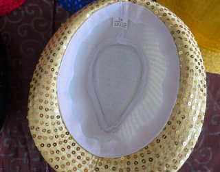 Lote 5 Sombreros Lentejuelas Fiesta