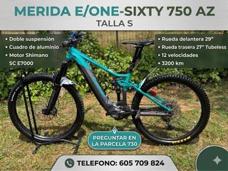 Bicicleta Eléctrica Merida E/One-Sixty 750 AZ