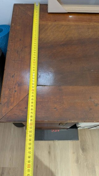 Escritorio antiguo madera para máquina de escribir
