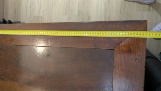 Escritorio antiguo madera para máquina de escribir