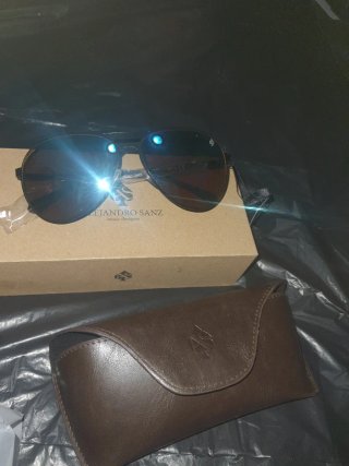 Gafas de sol Alejandro Sanz azules