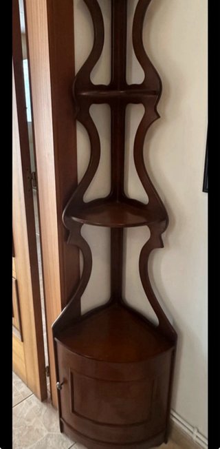 Mueble Esquinero Madera Marrón