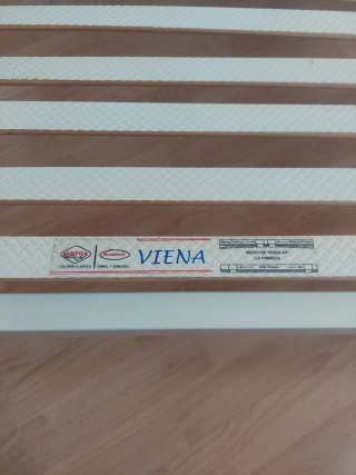 Somier láminas 150x190 con patas