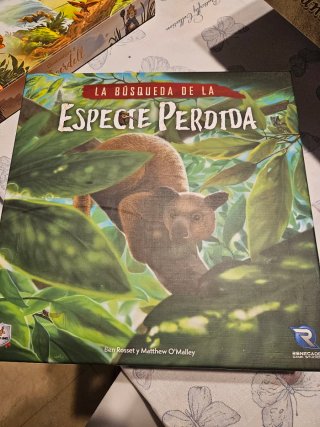 La Búsqueda de la Especie Perdida juego de mesa