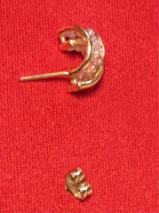 Pendientes Oro 18k Circonitas