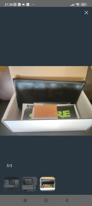 Micrófono Shure Beta 91A Nuevo