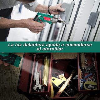 - HYCHIKA destornillador eléctrico 6Nm portátil