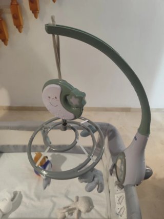 Móvil cuna musical con peluches