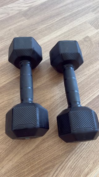 Mancuernas 5kg, 3kg y 1.5kg