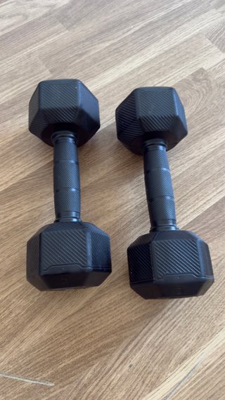 Mancuernas 5kg, 3kg y 1.5kg