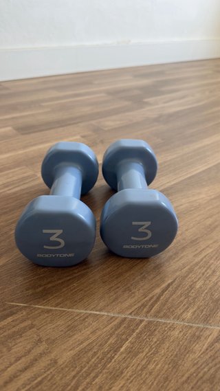 Mancuernas 5kg, 3kg y 1.5kg