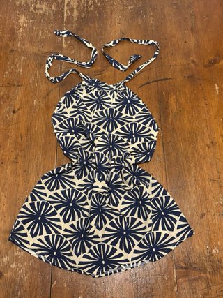Miniabito vintage fantasia geometrica