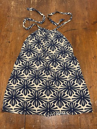 Miniabito vintage fantasia geometrica