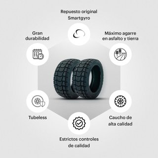 Neumáticos cubiertas ruedas para patinetes