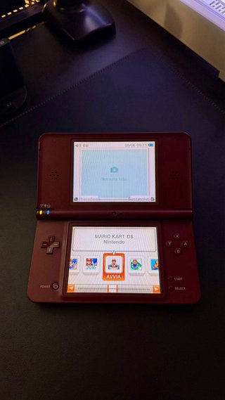 Nintendo dsi XL con giochi