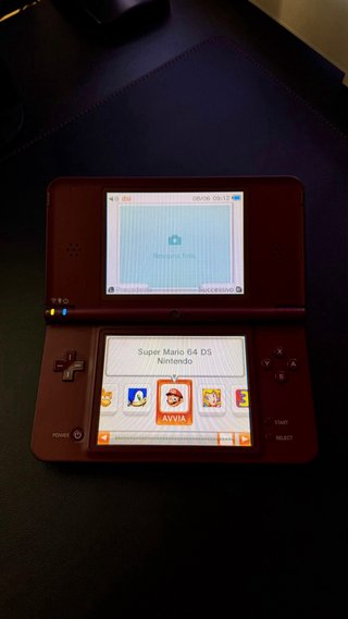 Nintendo dsi XL con giochi