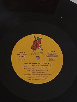 Vinilo Los Buenos + Simun