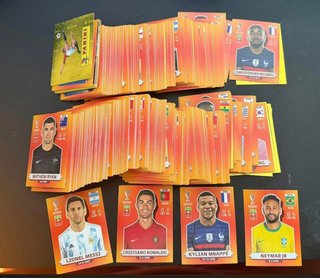 Set completo figurine Qatar 2022 Orange Edition