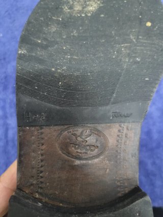 Zapatos de cuero marrones talla 42