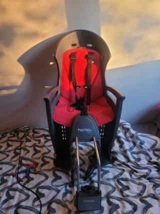Silla asiento portabebés bici Hamax Smiley