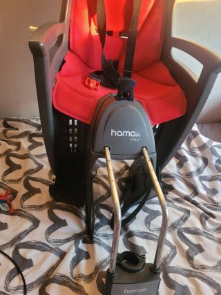 Silla asiento portabebés bici Hamax Smiley