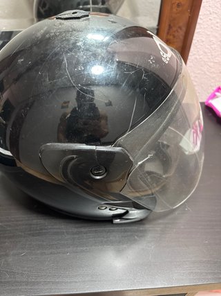 Casco de moto negro B-SQUARE
