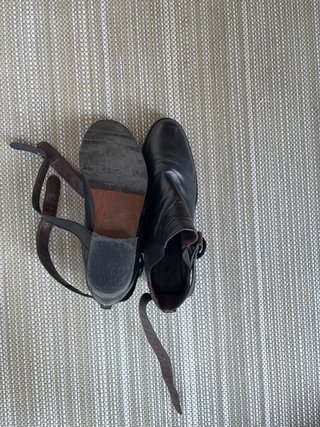 Zapatos de piel negra Looky Talla 38