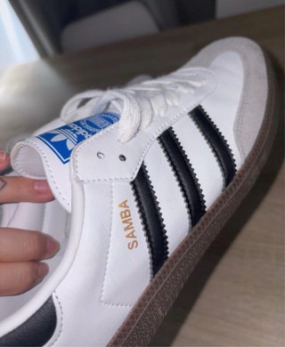 Adidas Samba zapatillas grises y blancas