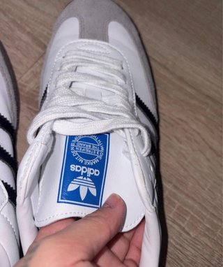 Adidas Samba zapatillas grises y blancas