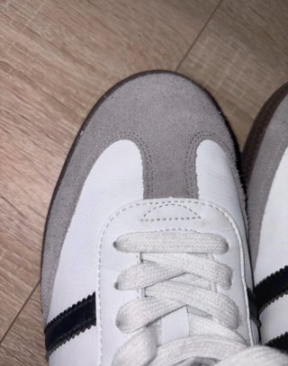 Adidas Samba zapatillas grises y blancas