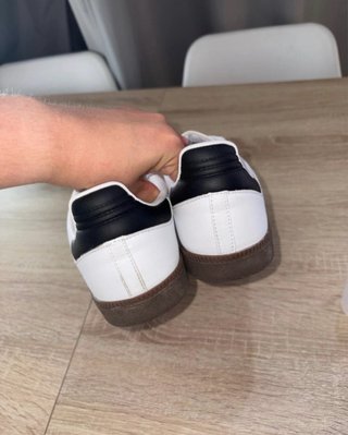 Adidas Samba zapatillas grises y blancas
