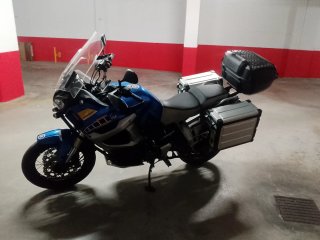 Yamaha Super Ténéré Azul/Plata.acepto moto c parte