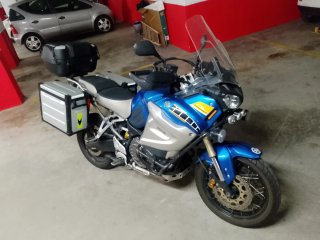 Yamaha Super Ténéré Azul/Plata.acepto moto c parte