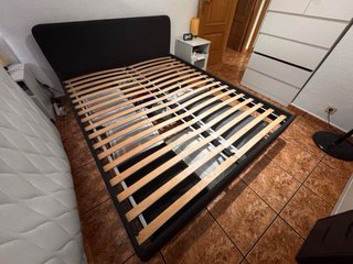 Estructura Cama Tapizada Slattum