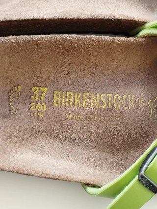 Sandalias Birkenstock Verdes Talla 37