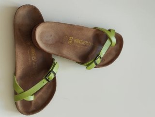 Sandalias Birkenstock Verdes Talla 37