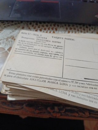 120 Postales Antiguas Cine