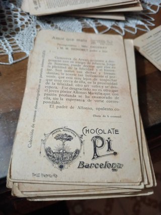 120 Postales Antiguas Cine