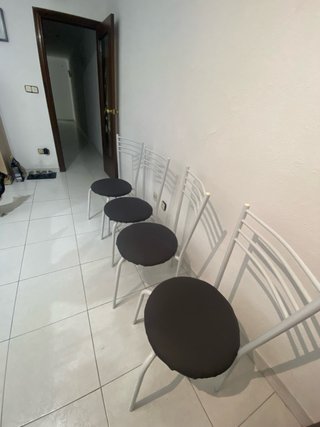 4 Sillas Ikea Blancas