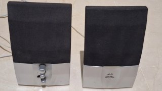Altoparlanti PC Nero/Argento
