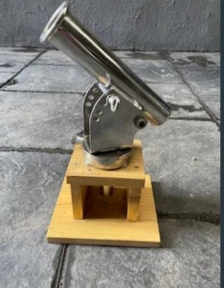 Portacañas Inox 316L Ajustable 360º
