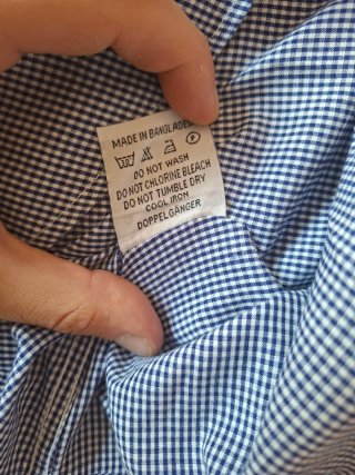 Camicia a quadri uomo