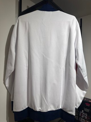 Sudadera Adidas AS Roma Dorada y Blanca