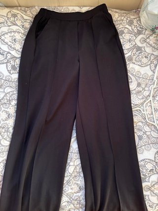 Pantalón ancho tela fina